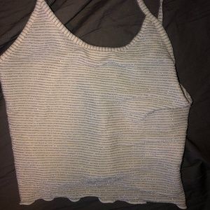 Textured tank top